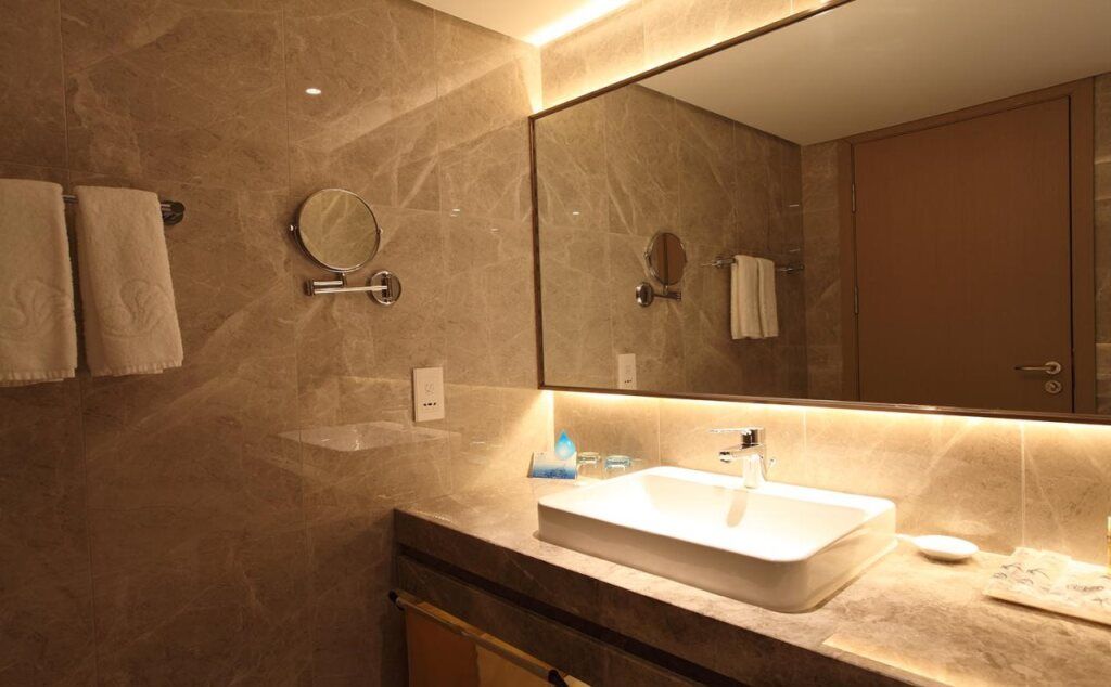 Dalian Bohai Pearl Hotel - דאליין - חדר רחצה