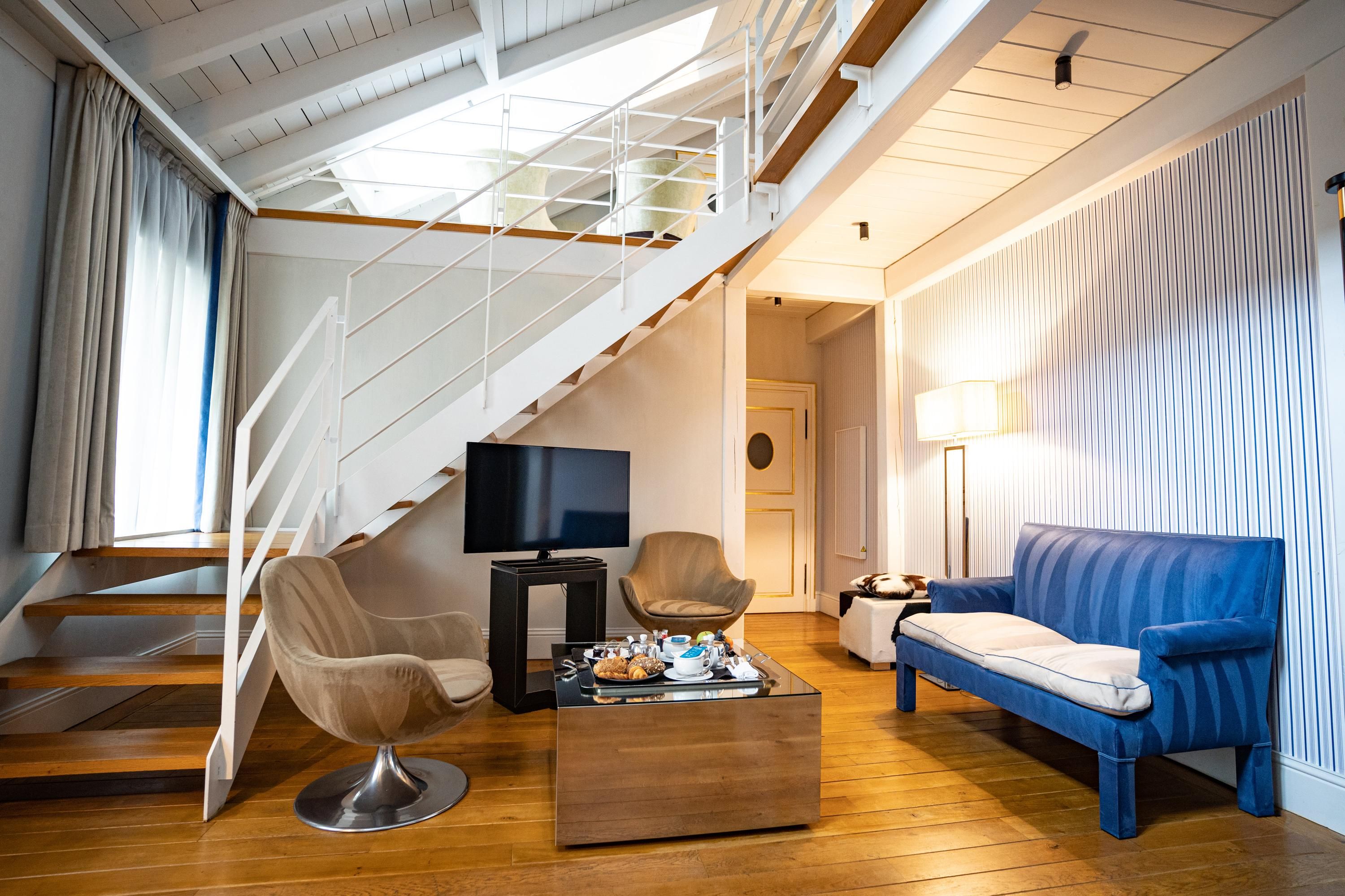 Hotel Le Place D Armes - Luxembourg - Living room