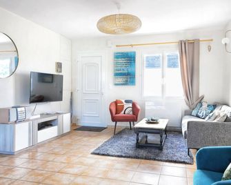Le Poulpe Bleu - Maison 6p avec jardin - Barneville-Carteret - Living room