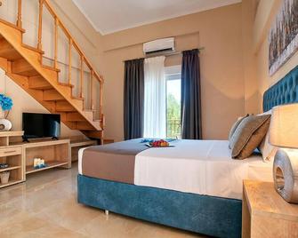 Valery Apartments - Pefkochori - Schlafzimmer