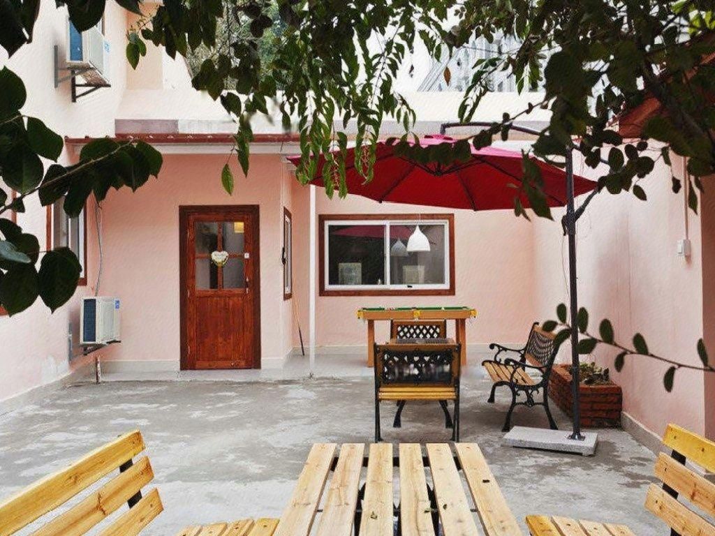Huxiangyi Internationa Youth Hostel Changsha Yuelushan - צ'נגשה - פטיו