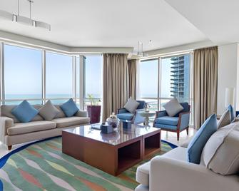 Blue Beach Tower The Walk Jbr - Dubai - Wohnzimmer