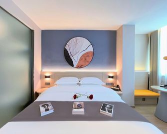 G Hotel (Taiyuan Iron & Steel Group East Branch, Jiefang North Road) - Taiyuan - Slaapkamer