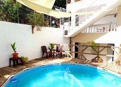 Private Terrace - Apartment 2 in Villa Coconut - Samaná - Pool