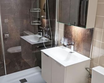 Apartment Ringstrasse Apt 216 by Interhome - Leukerbad - Bathroom