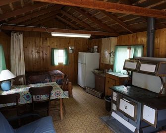 Cabin 3 at Sportsman’s Lodge - Rustic Cabin 3 at Sportsman's Lodge - Red Feather Lakes - Living room