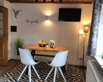 Ferienwohnung Lederhose - Bischofswiesen - Essbereich