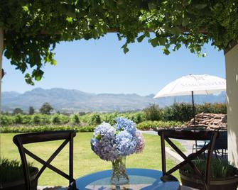 Cana Vineyard Guesthouse - Paarl - Binnenhof