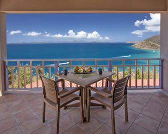 White Bay Villas in the British Virgin Islands - Jost Van Dyke - Balcón