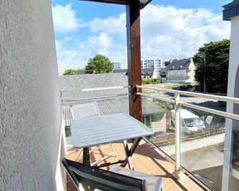 Studio tout confort 3 Bord de mer Terrasse - Quiberon - Balkon