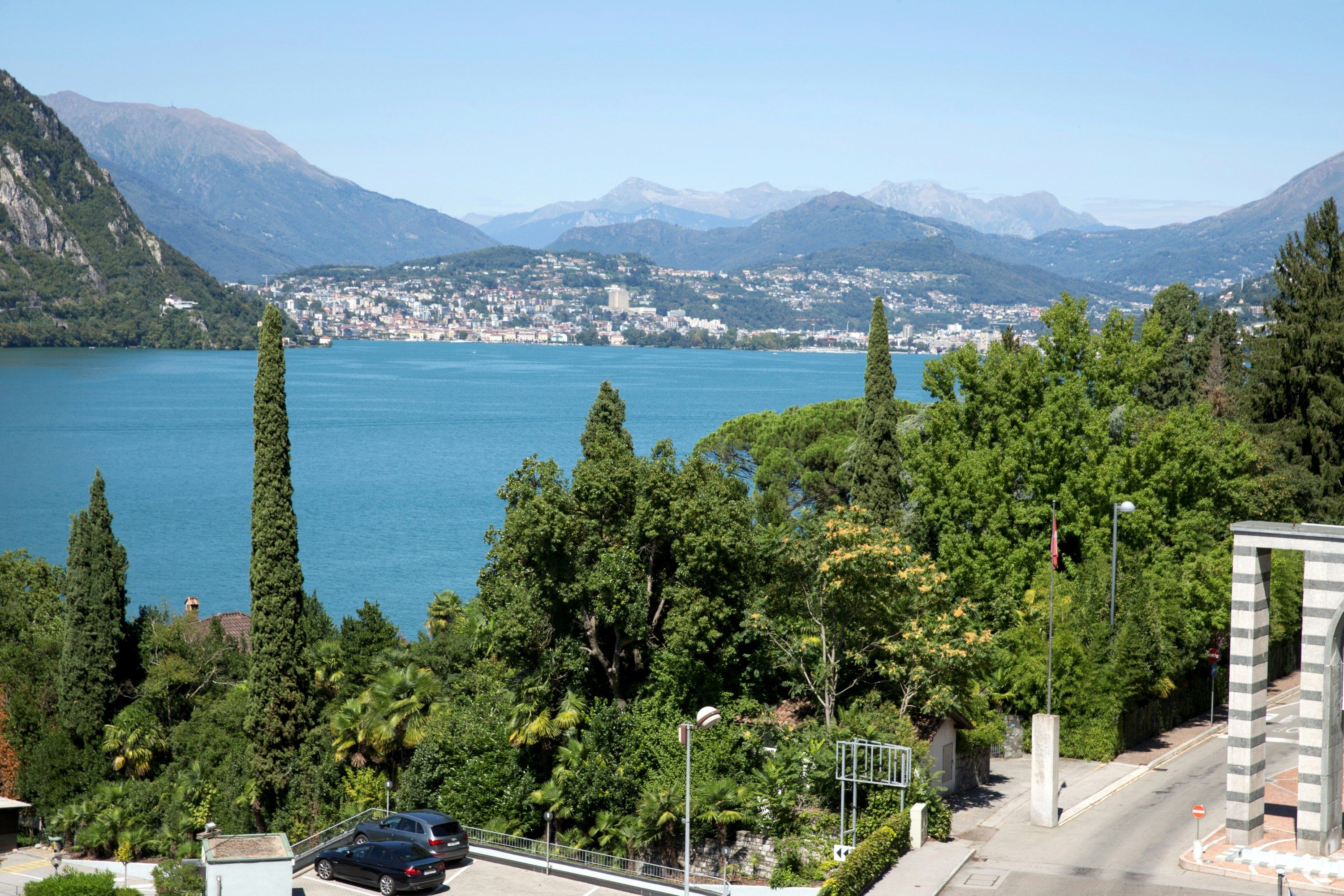 Hotel Campione - Lugano - Vista del exterior