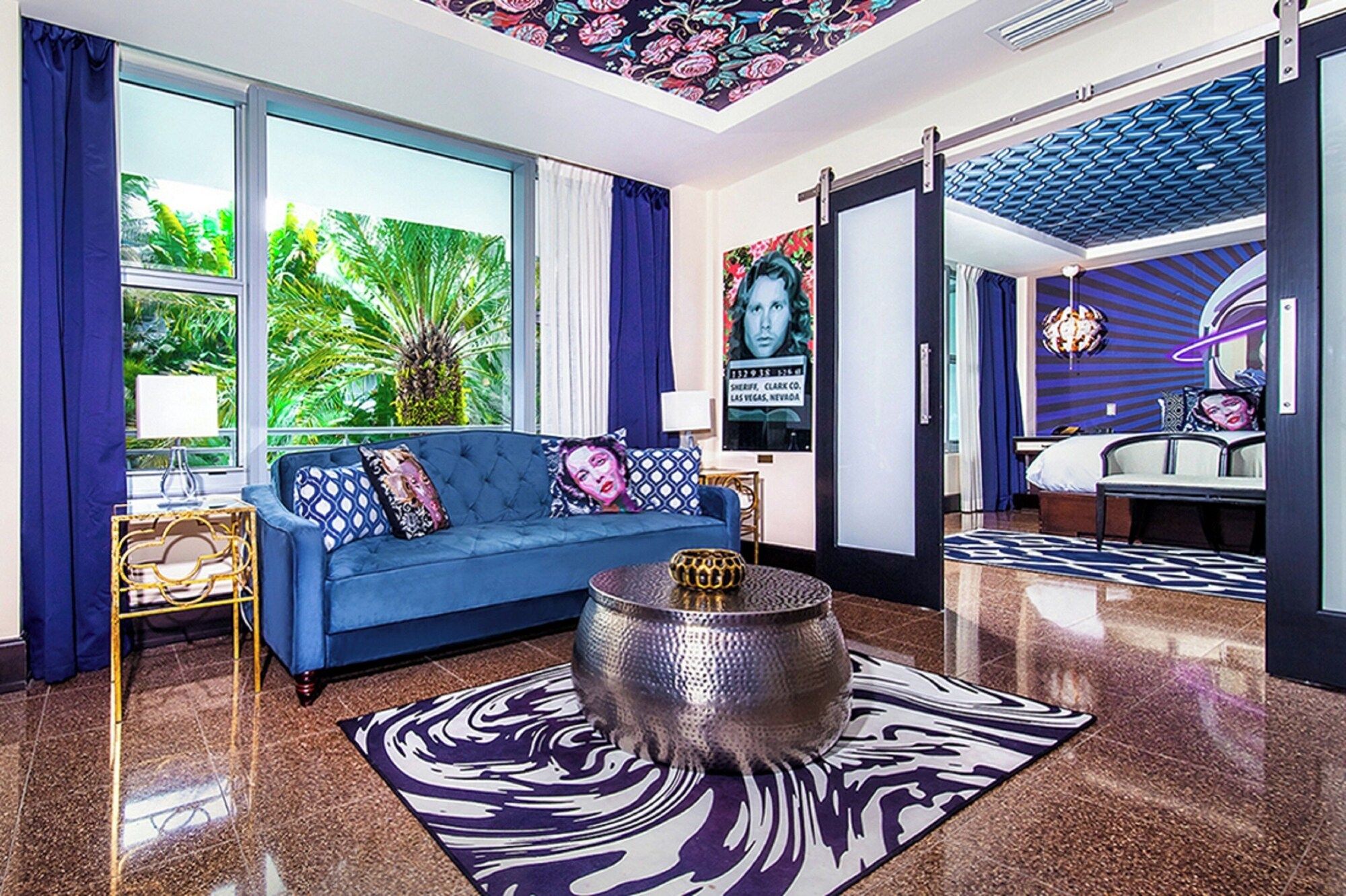 ناشونال هوتل، آن آدلت أونلي أوشن فرونت ريزورت - ميامي بيتش - غرفة معيشة