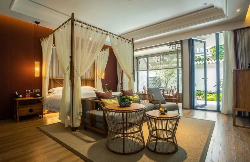 Mingfa International Hotel - האנגז'ו - חדר שינה