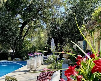 Carriage House Villa and gardens in downtown historic Lexington SC - Lexington - Басейн