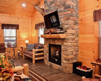 Secluded cabin located in Amish country - West Union - Sala de estar