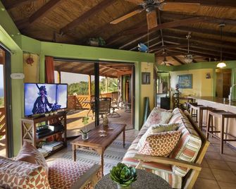 Romantic Stone Cottage, Your Island Hideaway from it all! - Saint Thomas Island - Huiskamer