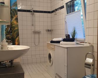 4 Sterne Ferienhaus Vorwerk - Bremervörde - Bad