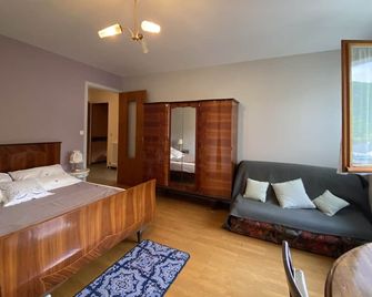 5 minutes from Annecy? Apartment on the 1st floor of a house with a large garden - Annecy - Chambre