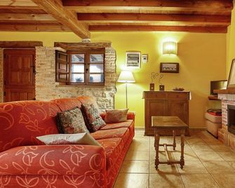 Mansion in Nava with Pool & Terrace - Nava - Living room