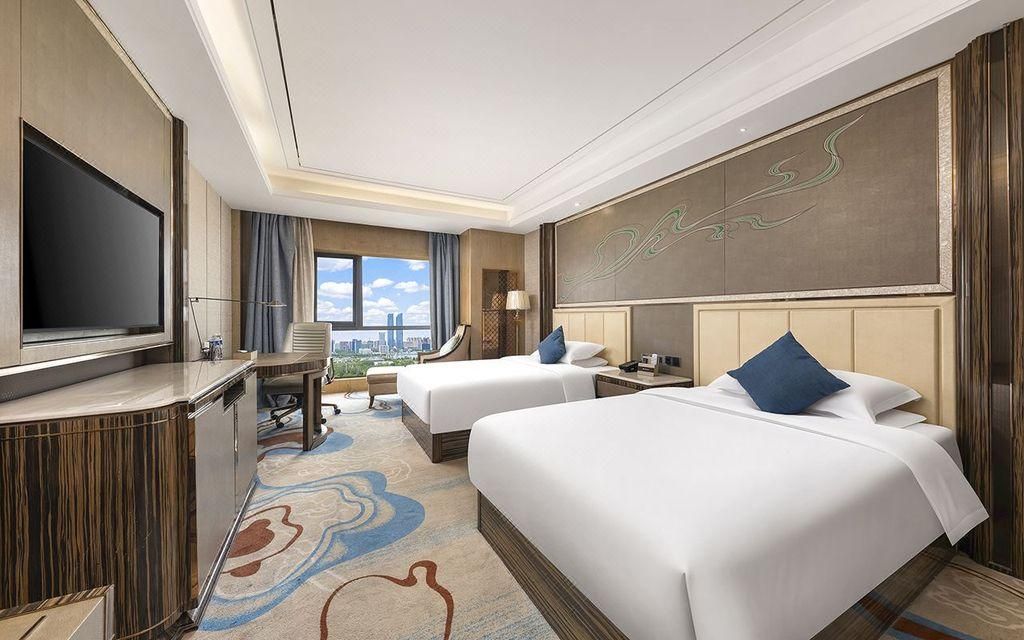 Lavande Hotel Yinchuan Wanda International Convention and Exhibition Center - ينتشوان - غرفة نوم
