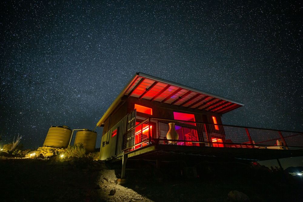 Building view of Off-Grid, Modern Cliff House