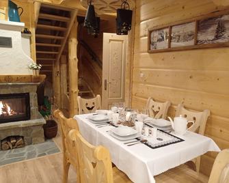 Przystan w Tatrach - Przytulne Domki-Luxury Chalets - Bukowina Tatrzańska - Dining room