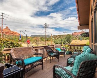 Whispering Creek B&B - Sedona - Balcón