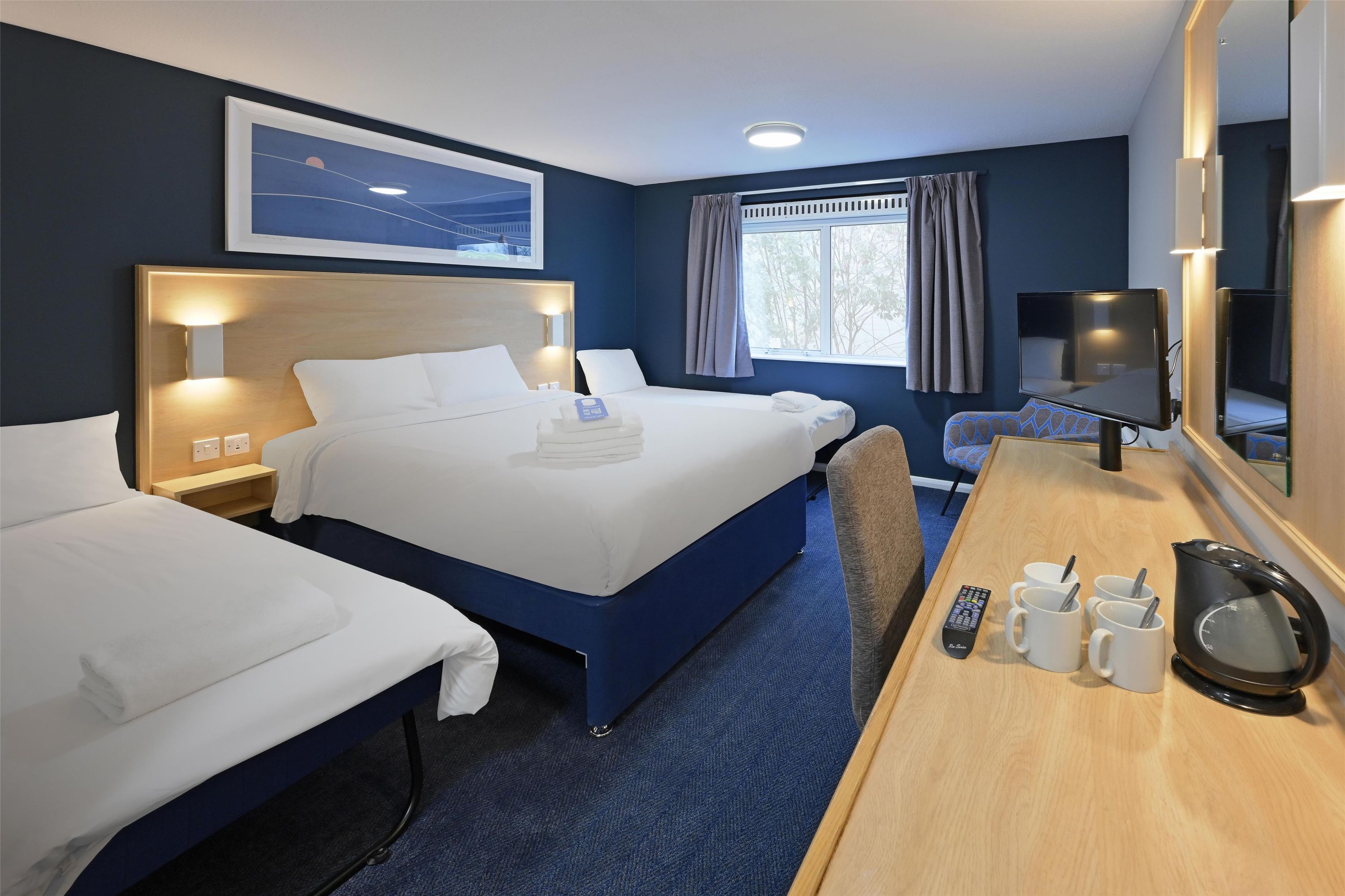 Travelodge Heathrow Heston M4 Eastbound - Hounslow - חדר שינה