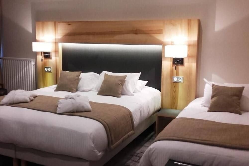 Hotel Le Cercle - שרבור-אוקטביל - חדר שינה