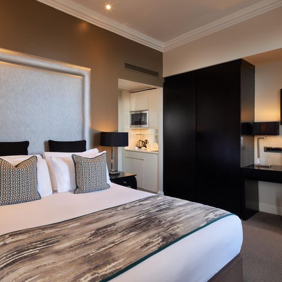 Bedroom view of Fraser Suites Edinburgh