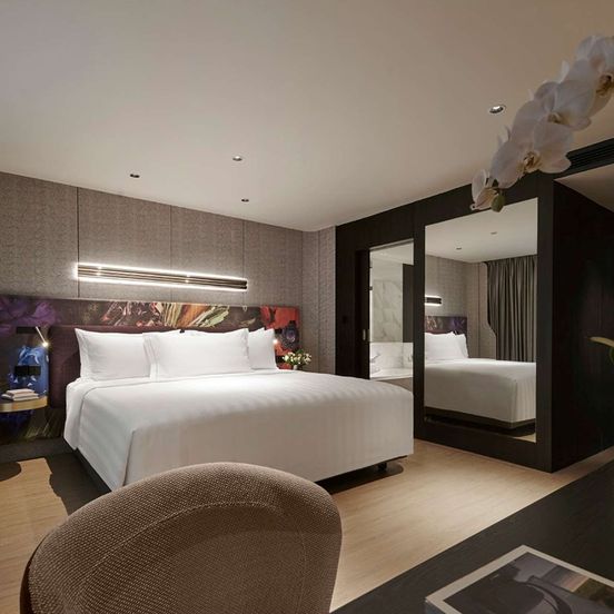 Bedroom view of PARKROYAL COLLECTION Kuala Lumpur