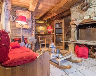 La barme marmotte Chalet with character - Bonneval-sur-Arc - Salon