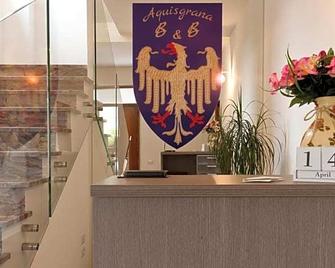 B&B Aquisgrana - Corridonia - Recepce