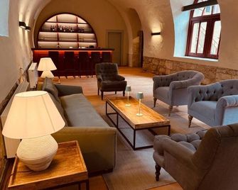 New: Holiday home with outdoor seating at Langenburg Castle - Langenburg - Lounge