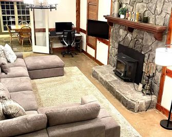 Cozy Retreat on the Waters Edge of Terrapin Creek - Piedmont - Living room