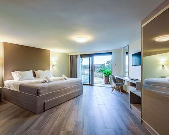 Sunset Villa - Panorama Sea View Villa - Platanias - Soveværelse