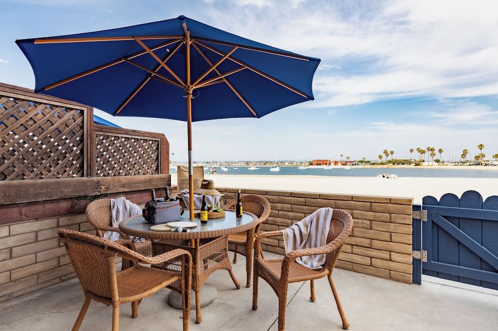 Bay View II by AvantStay Ocean View Mission Beach Home on the Sand - סן דייגו - מרפסת