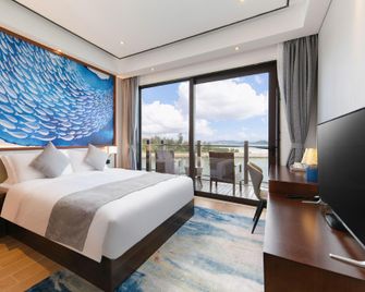 Wanning Shenzhou Peninsula - Off-the-beaten-path Seaview Pool Villas - Wanning - Slaapkamer
