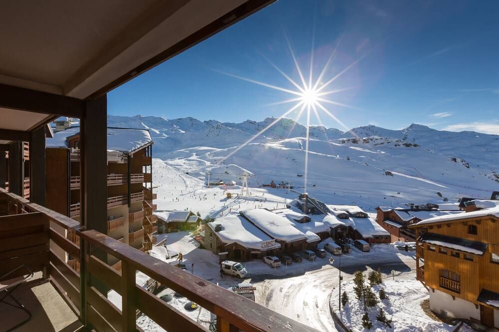 ريزيدونس لو شاموا دور - Val Thorens - شرفة