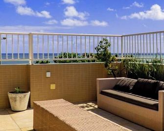 Hotel Pousada Costa do Atlantico - ז'ואאו פסואה - מרפסת