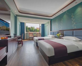 Hu Jing Hotel - Yuxi - Bedroom