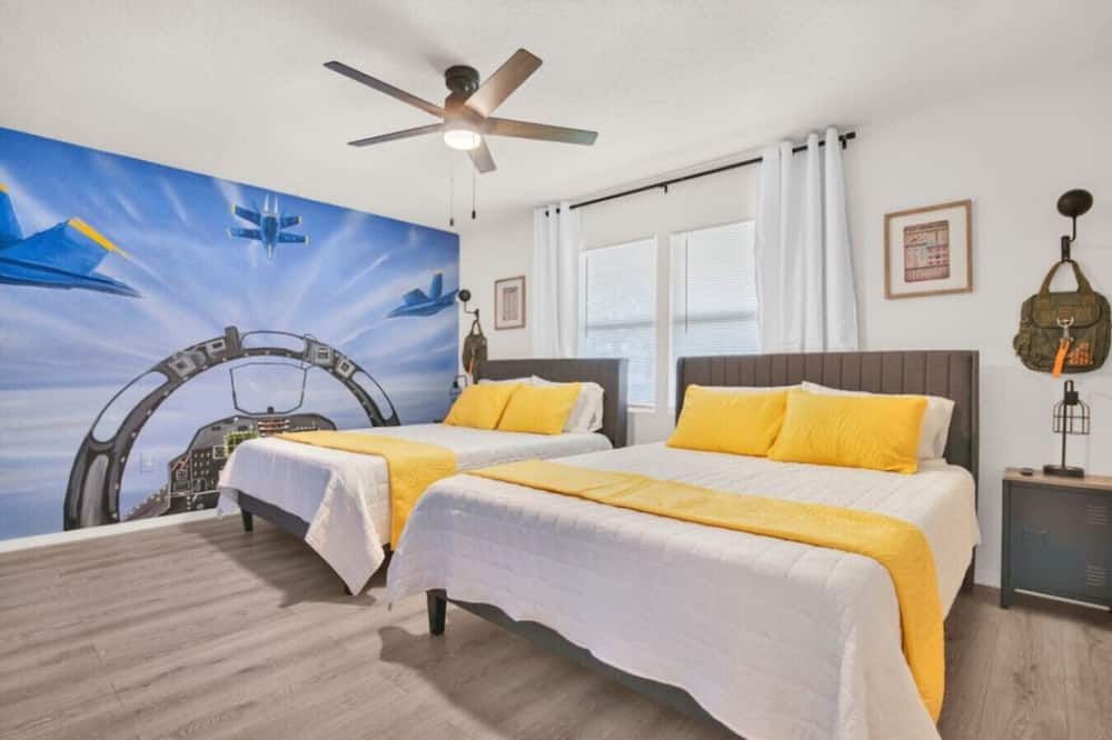 Fun Family Stay & Play w/ Game Room & Movie Room - יוסטון - חדר שינה