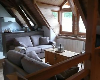 La Grange St. Antoine - Apart-chalet n ° 2, 4 stars, private fenced garden - Le Monêtier-les-Bains - Salon