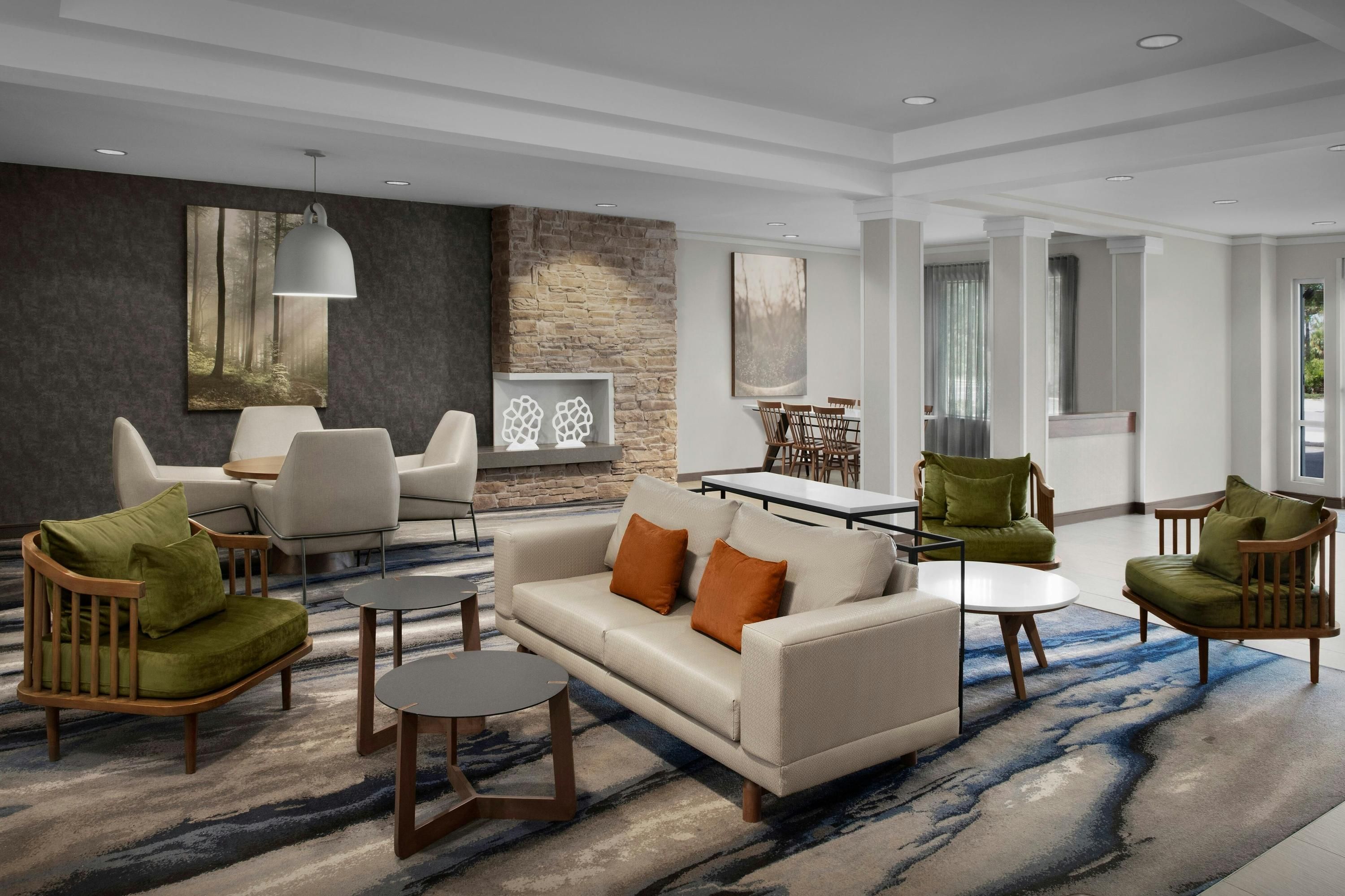 Fairfield Inn & Suites by Marriott Sarasota Lakewood Ranch - בריידנטון - טרקלין