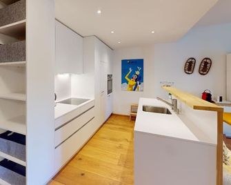 Apartment Sungold / 2 pax - Sankt Moritz - Küche