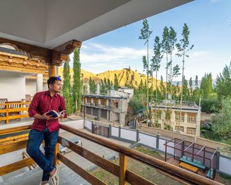 ذا هوستيلير يلي - هوتل بايشو - ليه - شرفة