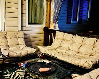 Superbe Mobilehome 3 ch, climatisé tout confort - Onesse-Laharie - Sala de estar