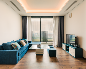 Hi-Home - Ngoai Giao Doan Apartment at Tay Ho Tay/Starlake - Hanoi - Sala de estar