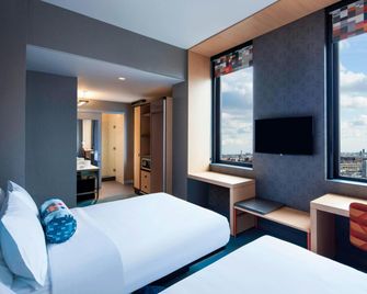 Aloft Long Island City-Manhattan View - Queens - Schlafzimmer