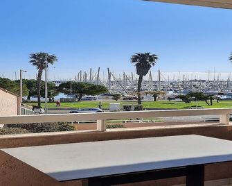 Studio Port Vauban Vue Port Excellente Situation Climatisé Fibre - Antibes - Balcone